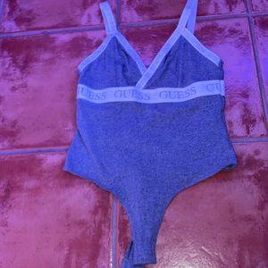 Guess grey bodysuit